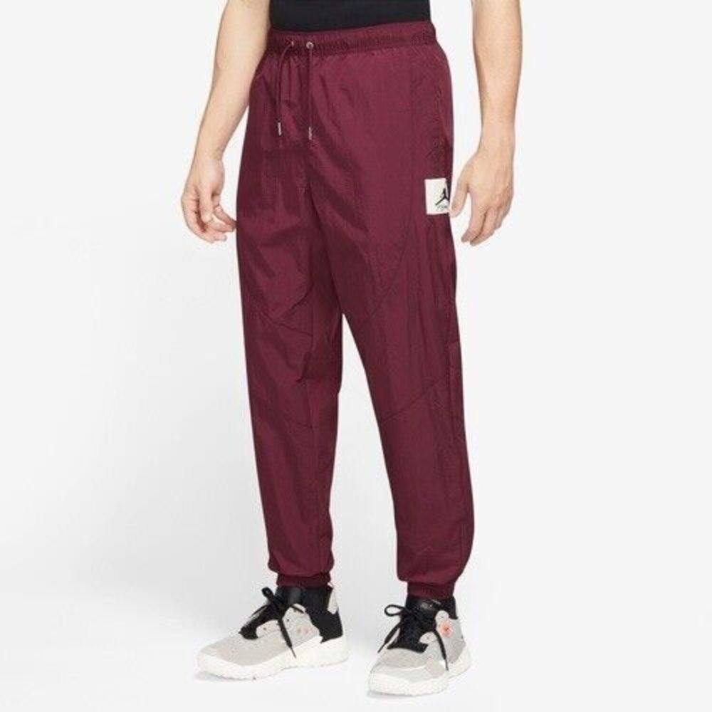 Nike Air Jordan Essential Statement Woven Track Pants Maroon DQ7474-680‎ Men's L